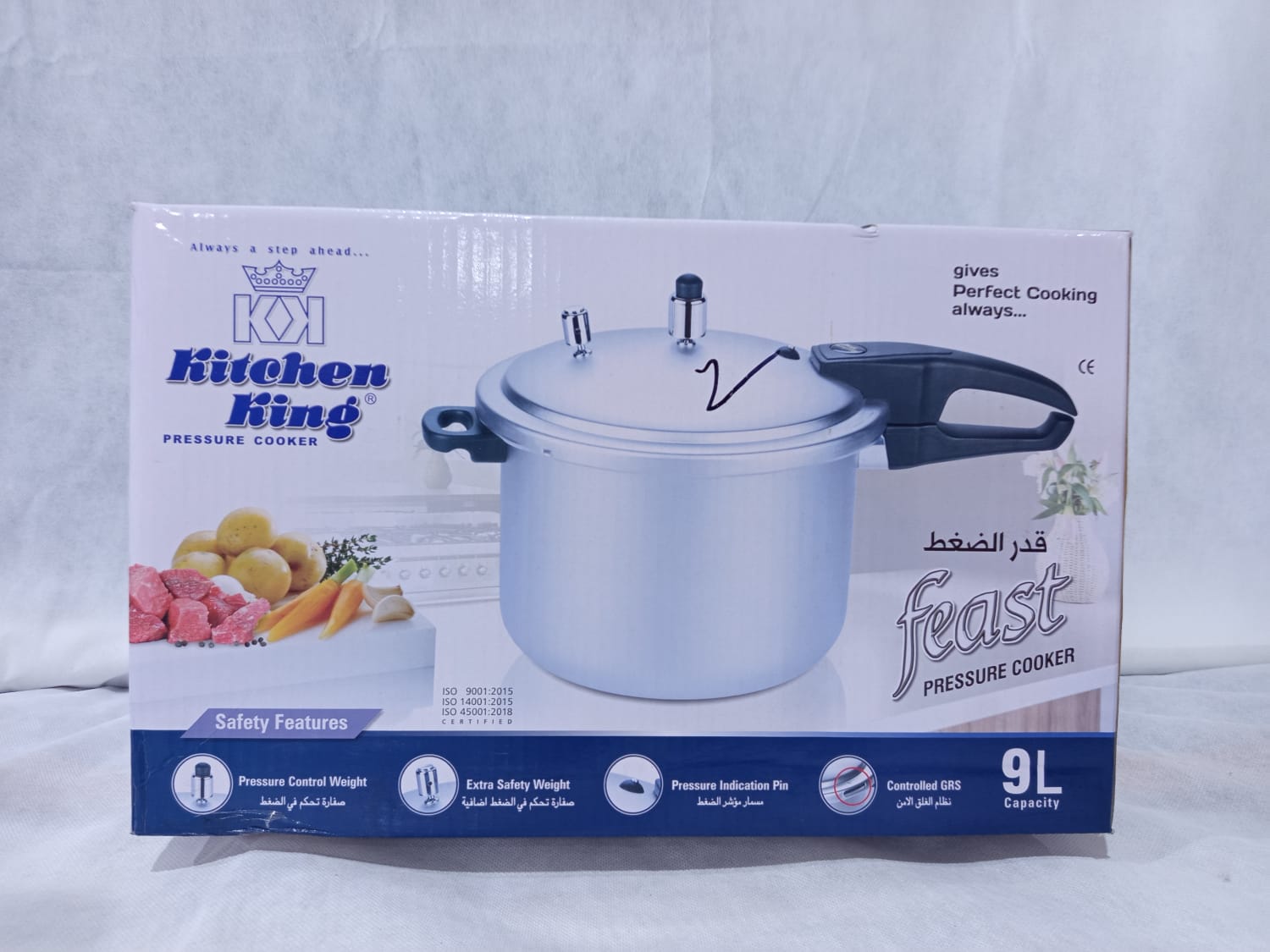 Kitchen King Feast Pressure Cooker 9L