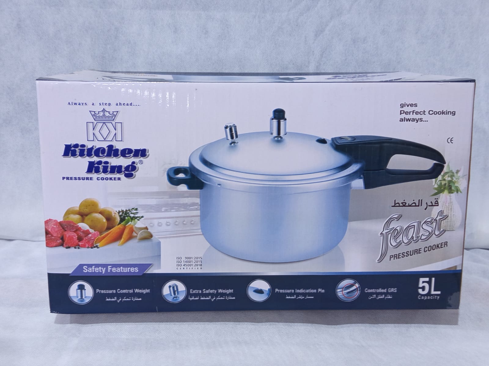 Kitchen King Feast Pressure Cooker 5L