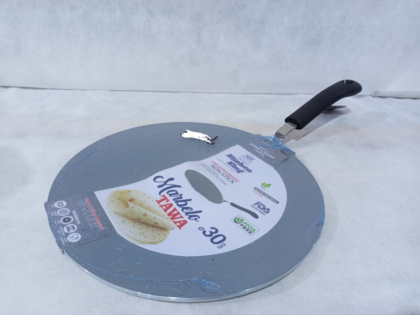 Kitchen King Marbelow Non-Stick Tawa 30cm